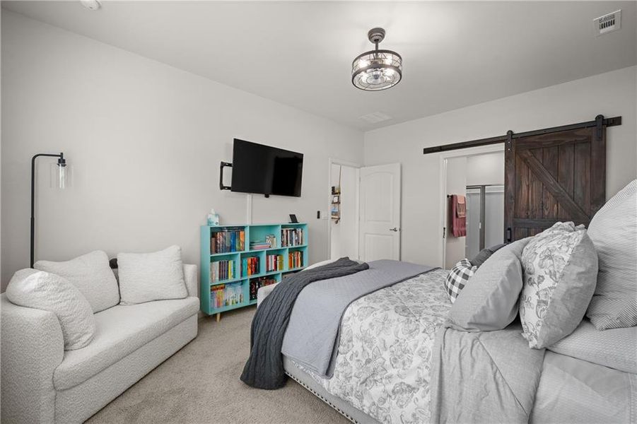 Furnished interior view inside a new home in Lost Creek, Dallas (Image 50).