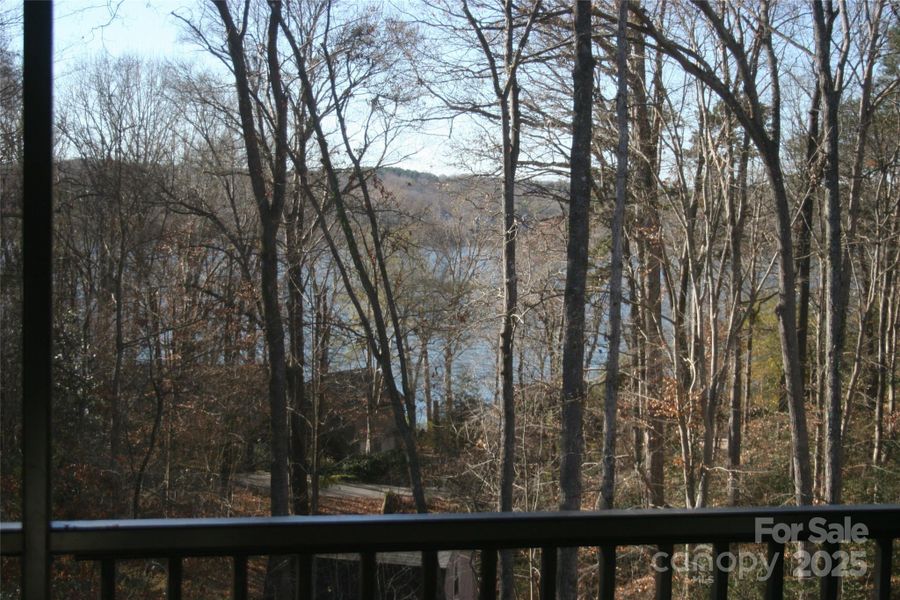 View from primary bedroom