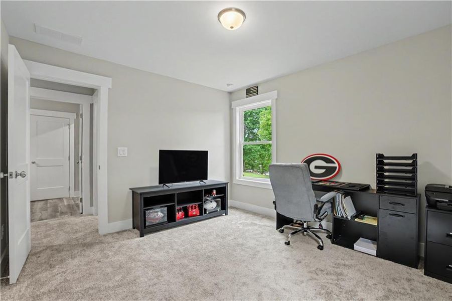 Furnished interior view inside a new home in , Hoschton (Image 34).