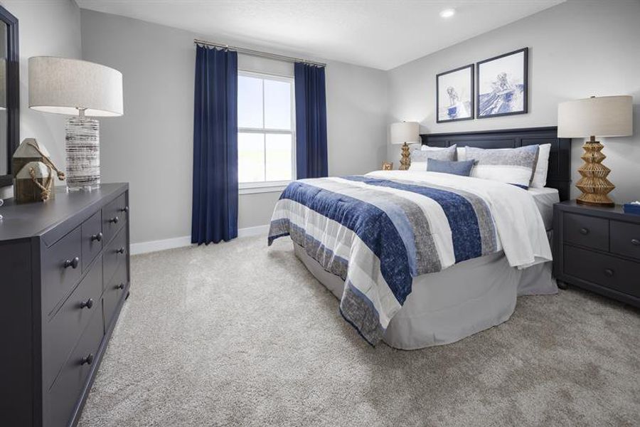 Representative furnished interior of a home built from the Laguna by Ryan Homes in Cedar Landings, Leesburg (Image 18).
