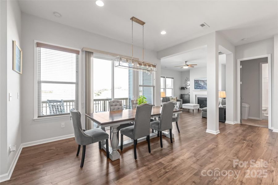 Furnished interior view inside a new home in , Mooresville (Image 8). Furnished interior view inside a new home in , Mooresville (Image 8).
