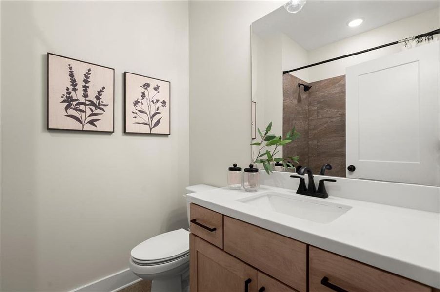 Furnished interior view inside a new home in The Gathering – Alpharetta, Alpharetta (Image 43).