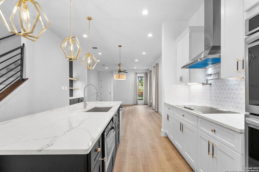 Furnished interior view inside a new home in , San Antonio (Image 9). Furnished interior view inside a new home in , San Antonio (Image 9).