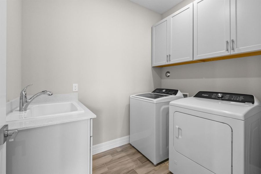 Furnished interior view inside a new home in Avondale at Avenir, Palm Beach Gardens (Image 7).