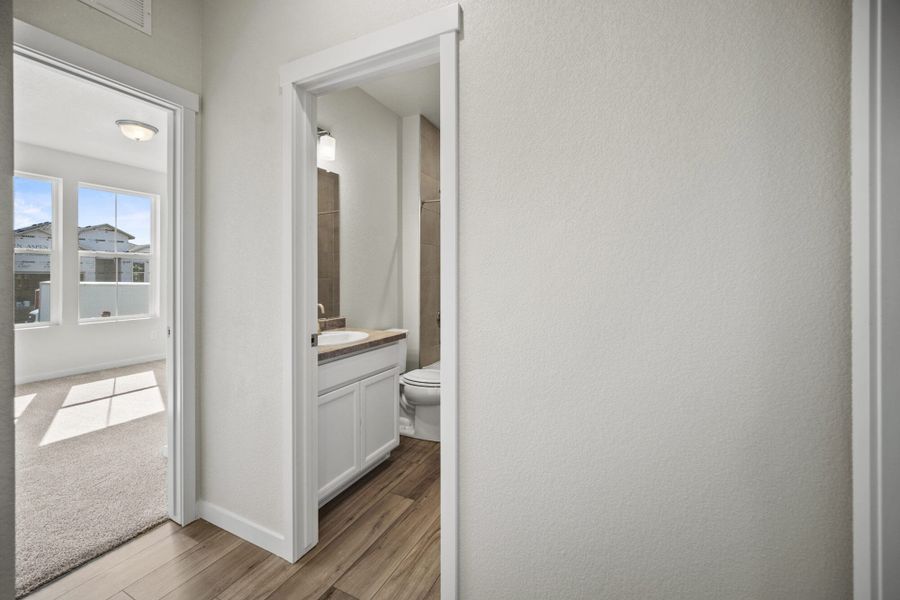 Furnished interior view inside a new home in The Glen-12, Colorado Springs (Image 5).