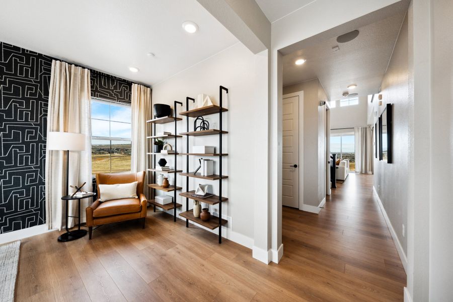 Furnished interior view inside a new home in Sterling Ranch Ascent Village, Littleton (Image 4).