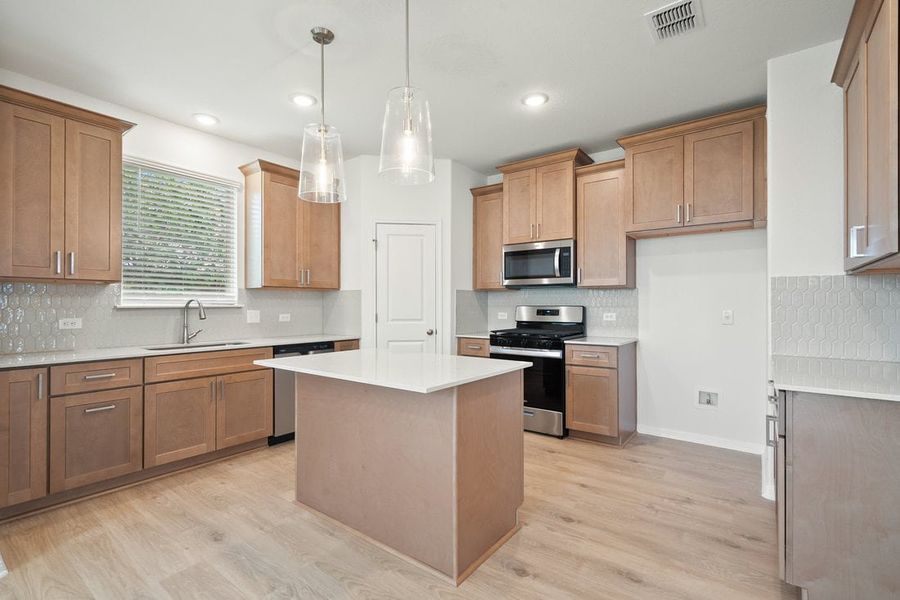 Furnished interior view inside a new home in The Hills of Bear Creek, Manchaca (Image 29).