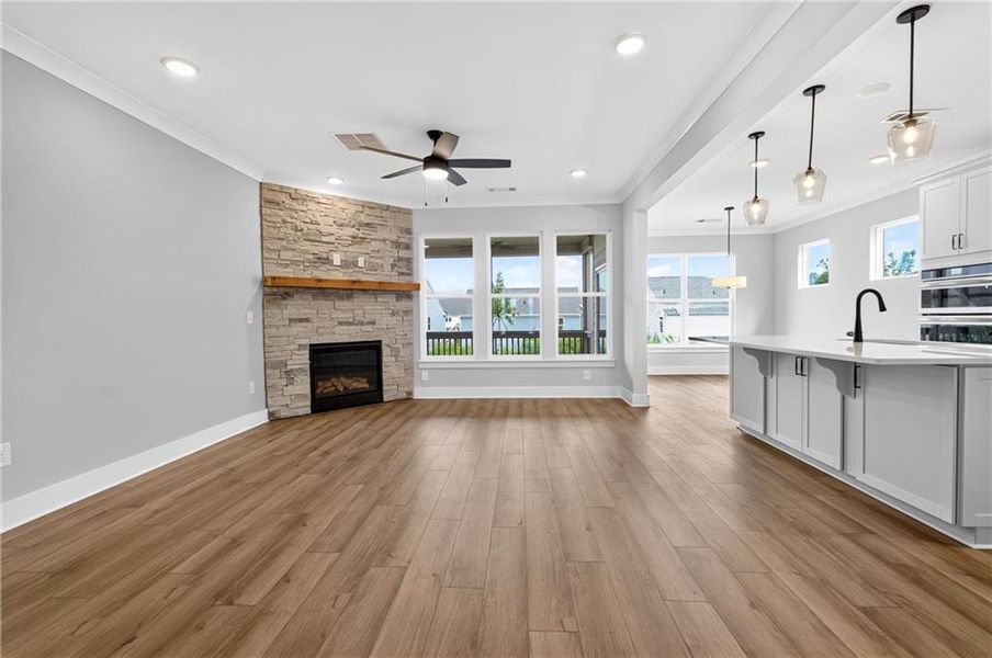 Spacious, unfurnished interior of a new home in Twin Lakes, Hoschton (Image 27).