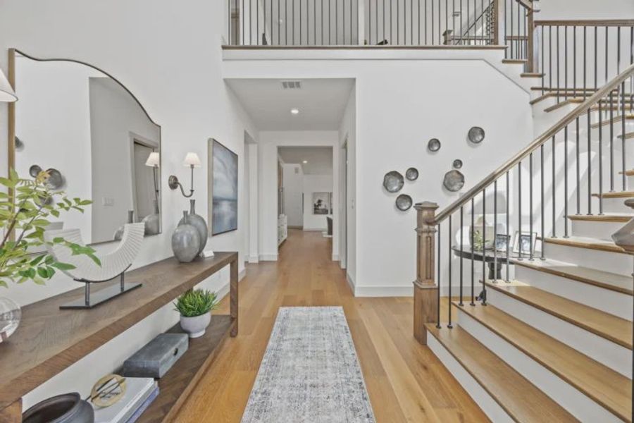 Furnished interior view inside a new home in Uptown Celina, Celina (Image 5).