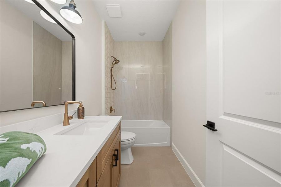 Furnished interior view inside a new home in , Sebring (Image 52).