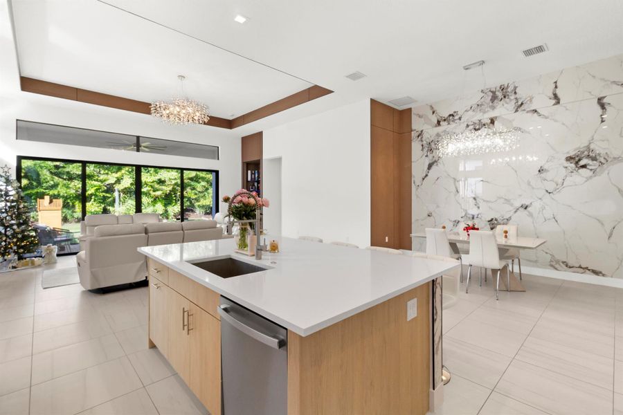 Furnished interior view inside a new home in , Boca Raton (Image 74). Furnished interior view inside a new home in , Boca Raton (Image 74).