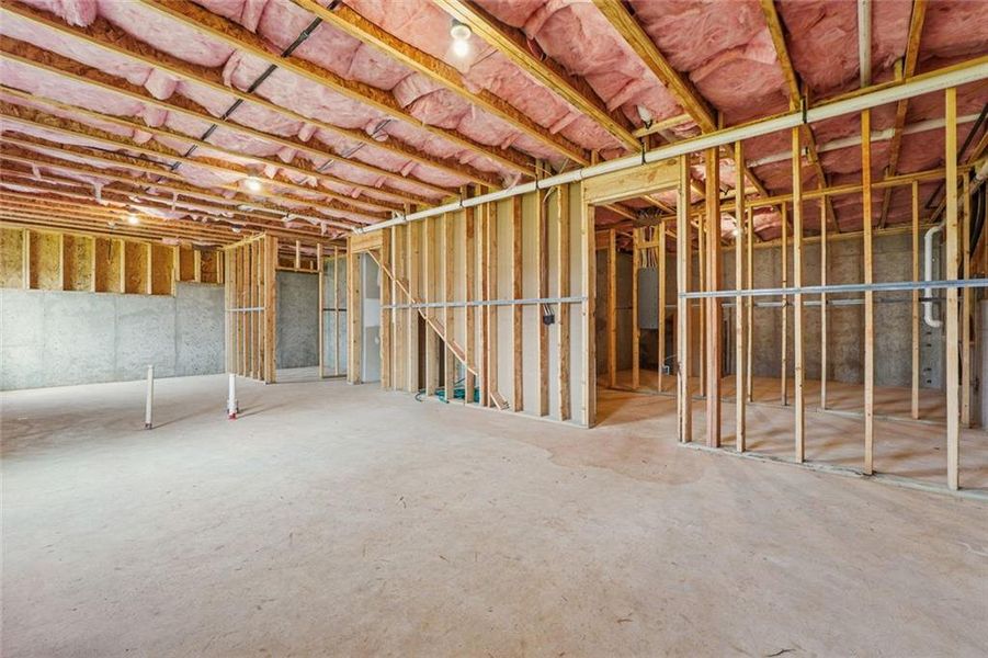 In-progress construction of a new home in , Dallas, GA (Image 39).
