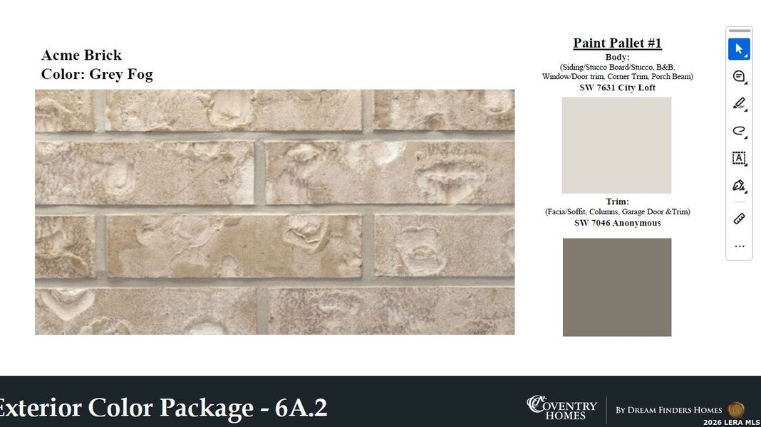 Sample of building materials used in homes in Garden Grove, San Antonio (Image 5).