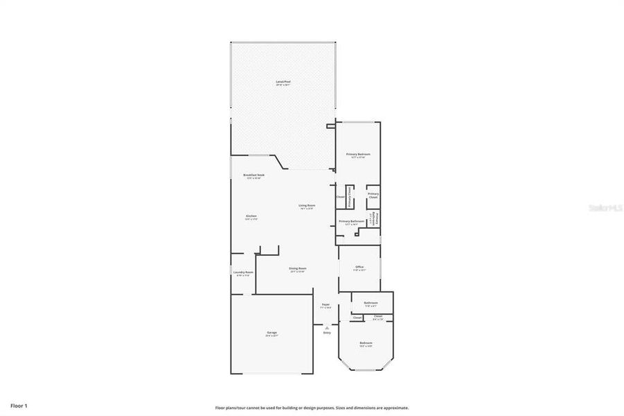 2D floor plan layout of this home in , Hernando, FL (Image 5). 2D floor plan layout of this home in , Hernando, FL (Image 5).