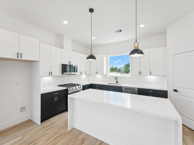 Furnished interior view inside a new home in , Houston (Image 6).