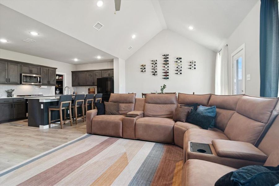 Furnished interior view inside a new home in Creekside, Royse City (Image 15).
