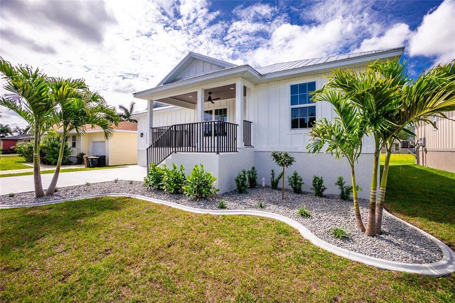 Exterior details and patio area of a home in , Punta Gorda (Image 41).
