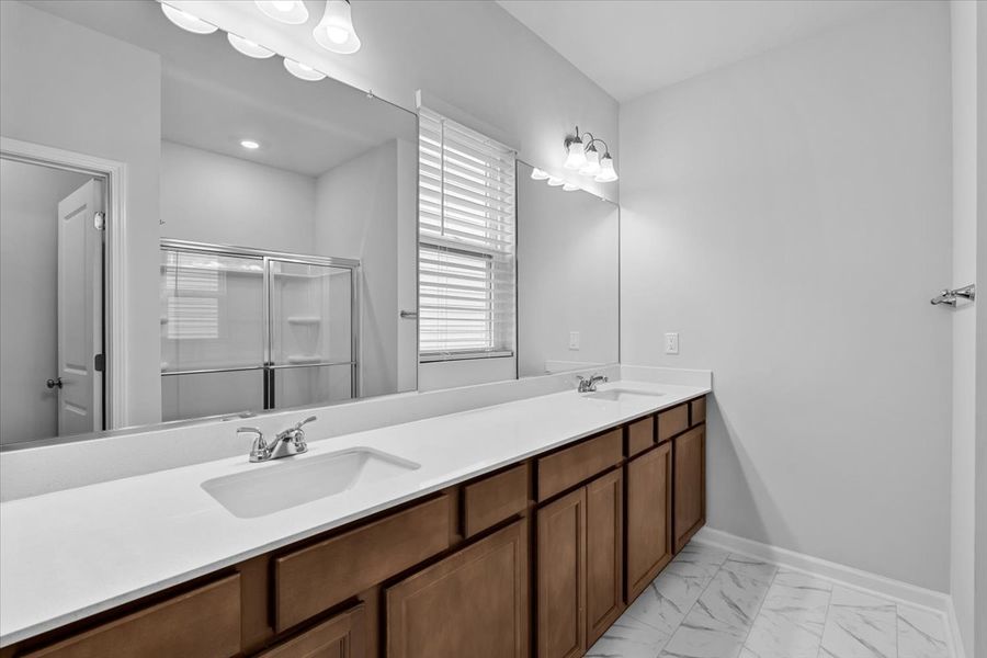 Furnished interior view inside a new home in Fieldstone, Lexington (Image 13).