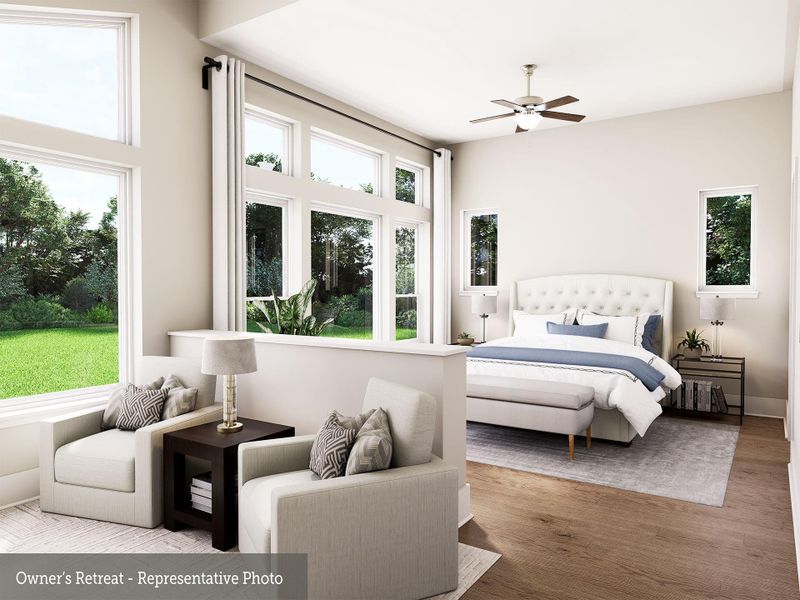 Furnished interior view inside a new home in , Montgomery (Image 10).