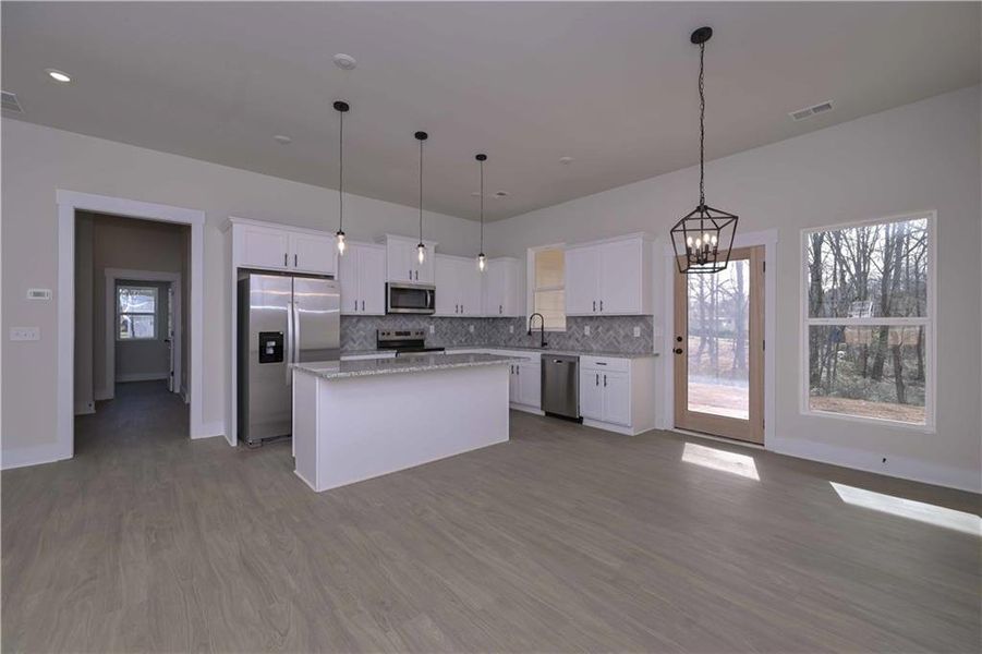 Furnished interior view inside a new home in , Temple (Image 6). Furnished interior view inside a new home in , Temple (Image 6).