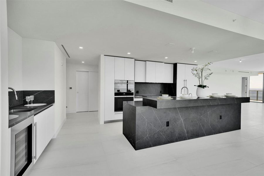 Furnished interior view inside a new home in Casamar, Pompano Beach (Image 10). Furnished interior view inside a new home in Casamar, Pompano Beach (Image 10).