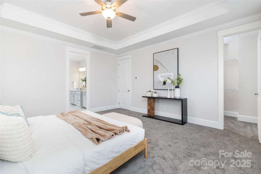 Furnished interior view inside a new home in Riverwalk, Rock Hill (Image 32).