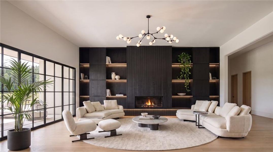 Furnished interior view inside a new home in , Alpharetta (Image 14).
