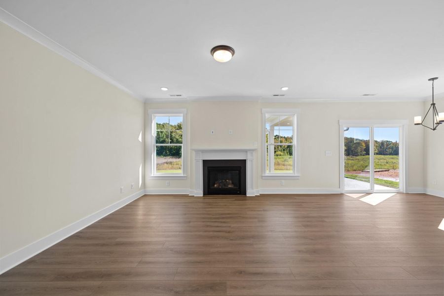 Spacious, unfurnished interior of a new home in Monterra, Kernersville (Image 28).