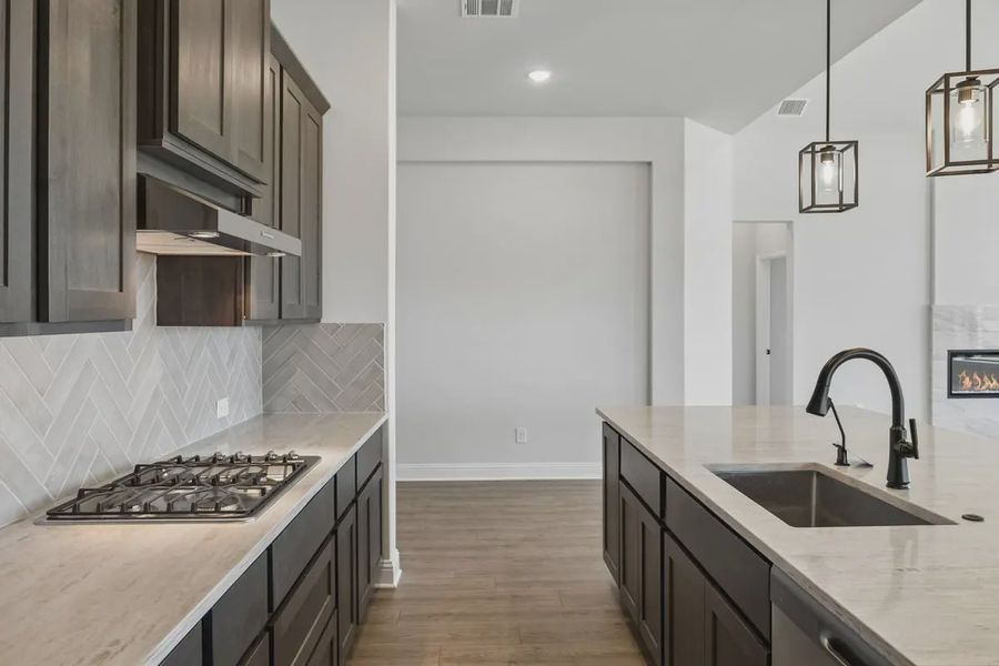 Furnished interior view inside a new home in Silo Mills, Joshua (Image 12).