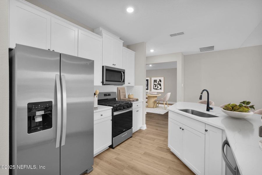 Furnished interior view inside a new home in Jennings Farm, Middleburg (Image 5).