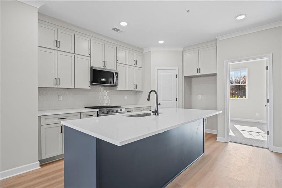 Furnished interior view inside a new home in , Canton (Image 7). Furnished interior view inside a new home in , Canton (Image 7).