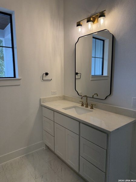 Furnished interior view inside a new home in , New Braunfels (Image 6).