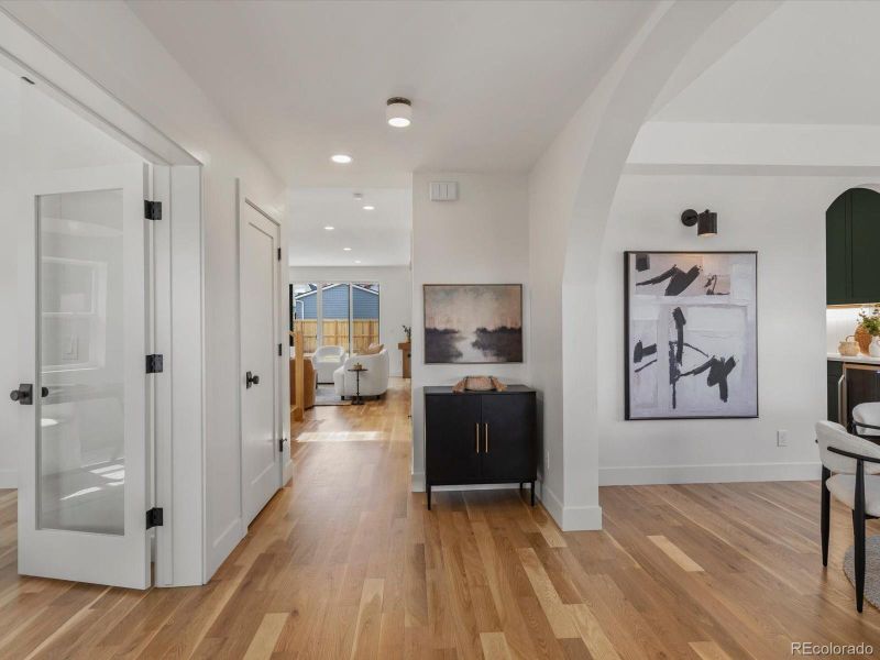 Furnished interior view inside a new home in , Denver (Image 3).