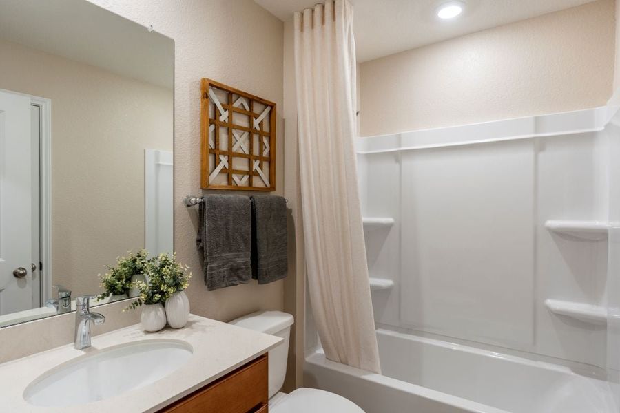 Representative furnished interior of a home built from the 1361 by KB Home in Watermill-Heritage Collection, Uhland (Image 13). Representative furnished interior of a home built from the 1361 by KB Home in Watermill-Heritage Collection, Uhland (Image 13).