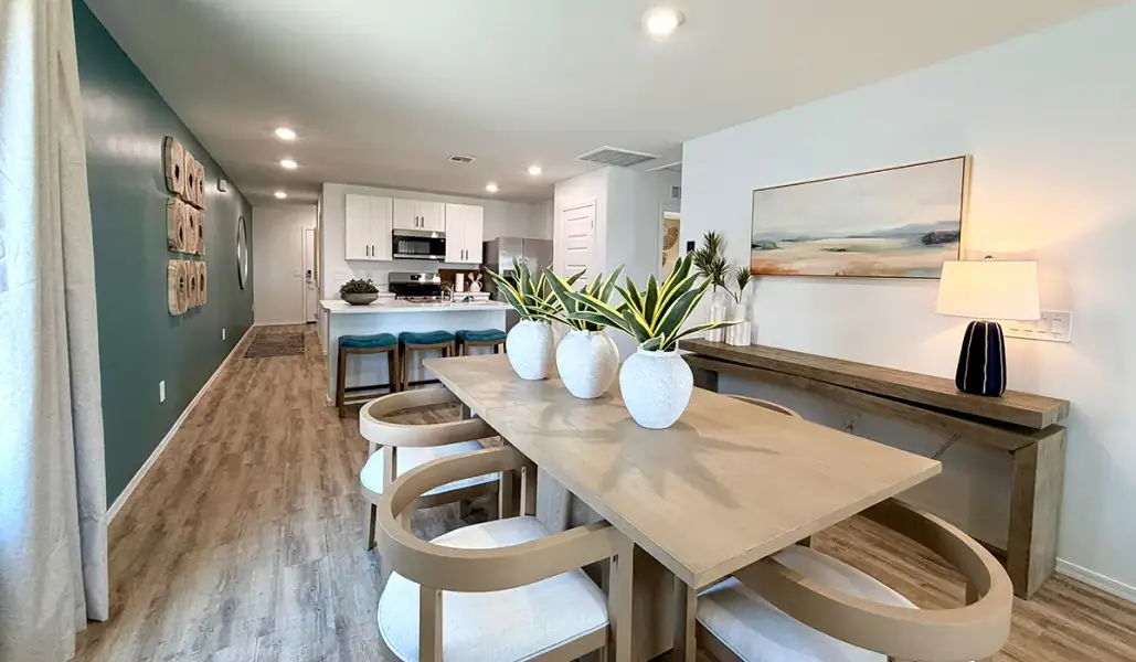 Furnished interior view inside a new home in Sorrel Ridge Estates, Tucson (Image 12).