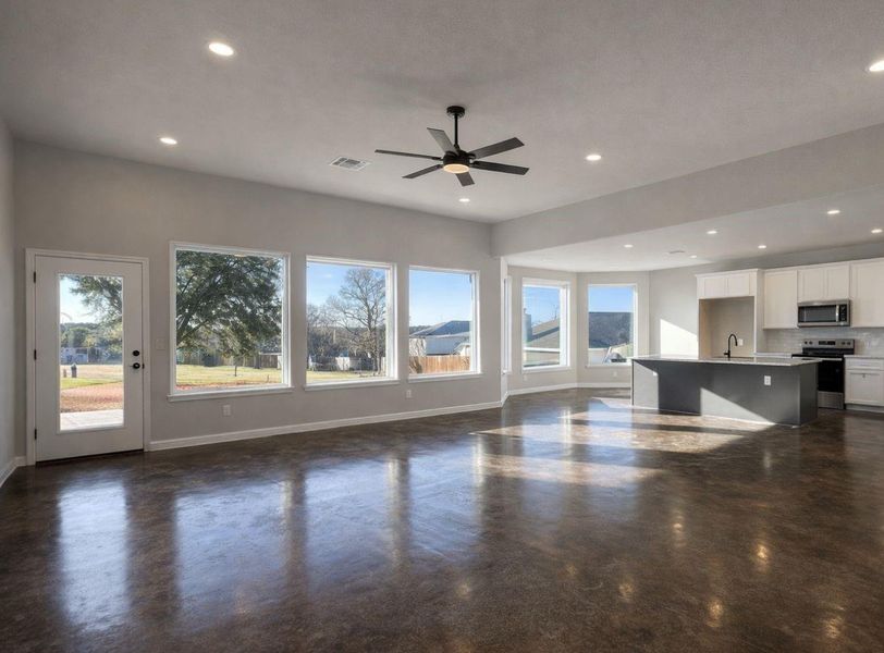 Spacious, unfurnished interior of a new home in , Willis (Image 23). Spacious, unfurnished interior of a new home in , Willis (Image 23).