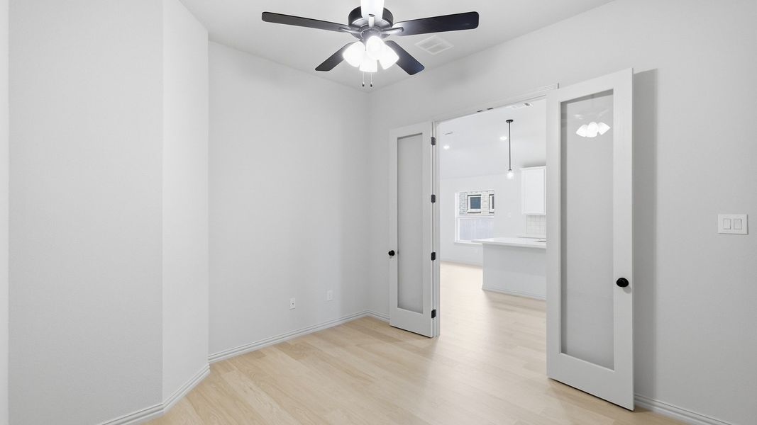 Furnished interior view inside a new home in Taylor Estates, Corinth (Image 43).