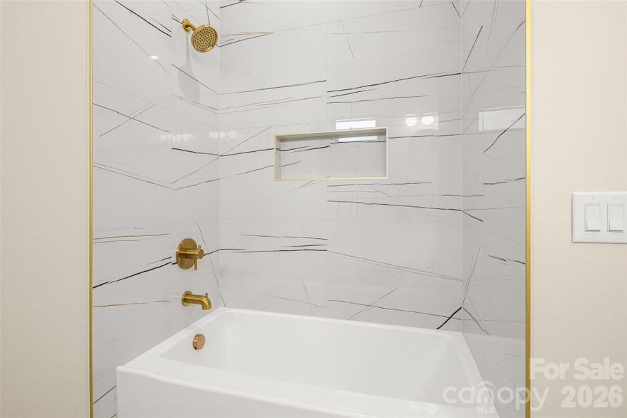 Close-up of interior finishes inside a home in , Asheville (Image 23).