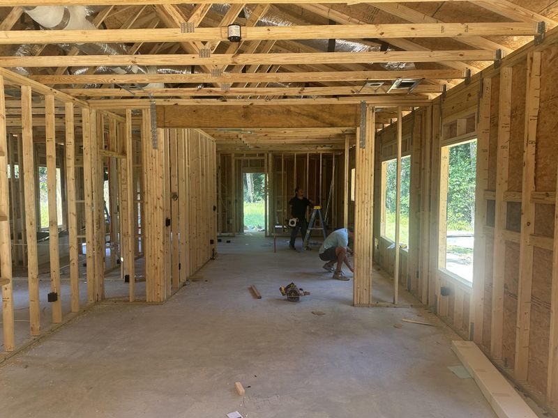 In-progress construction of a new home in , Walterboro, SC (Image 9). In-progress construction of a new home in , Walterboro, SC (Image 9).