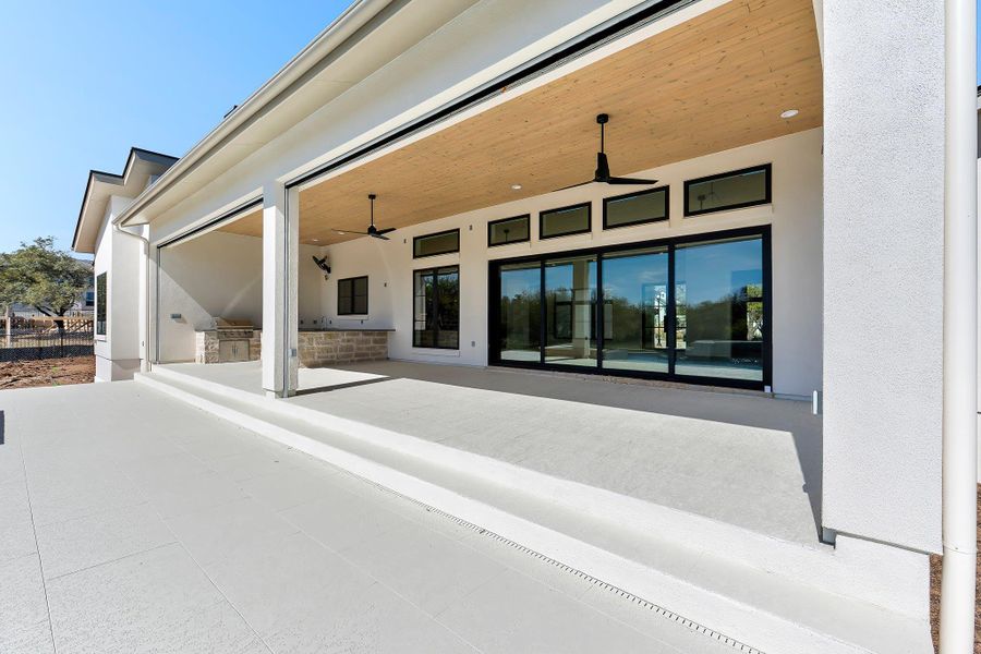 Exterior details and patio area of a home in , Georgetown (Image 27).
