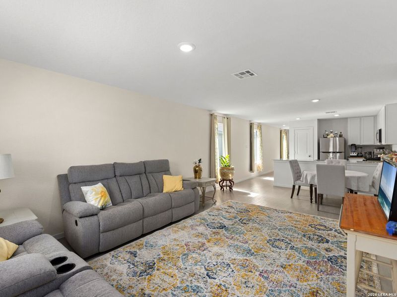 Furnished interior view inside a new home in Rose Valley, Converse (Image 12).