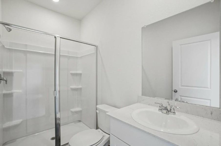 Furnished interior view inside a new home in Vacek Pointe, Richmond (Image 12).