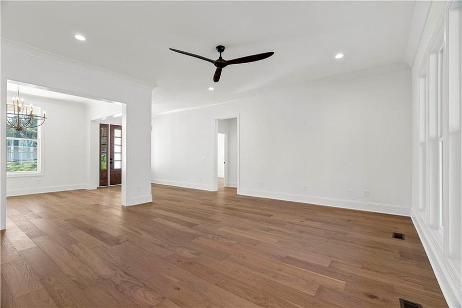 Spacious, unfurnished interior of a new home in , Calhoun (Image 32).