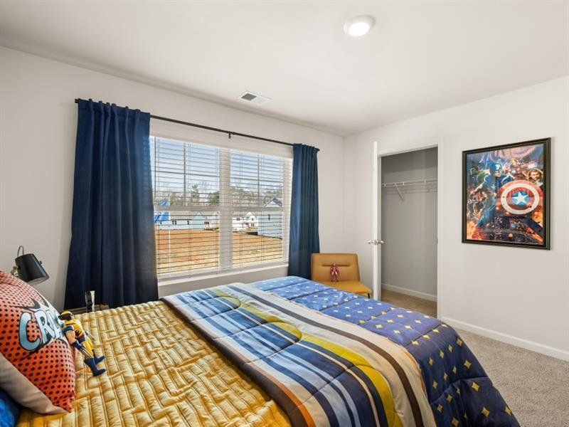 Furnished interior view inside a new home in Thompson Ridge, Dallas (Image 49).