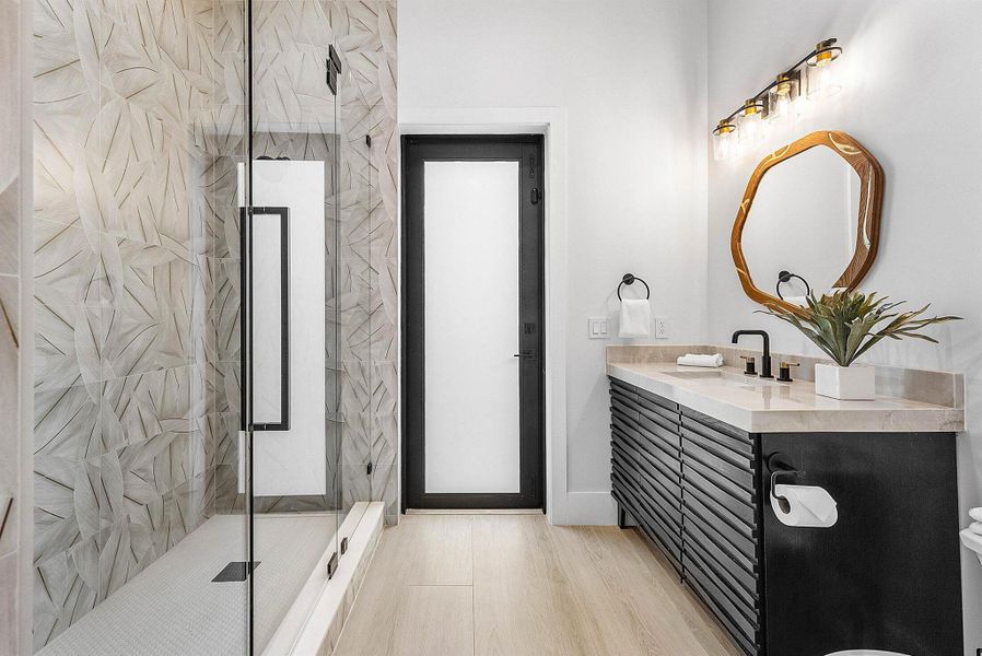 Furnished interior view inside a new home in , Delray Beach (Image 6).