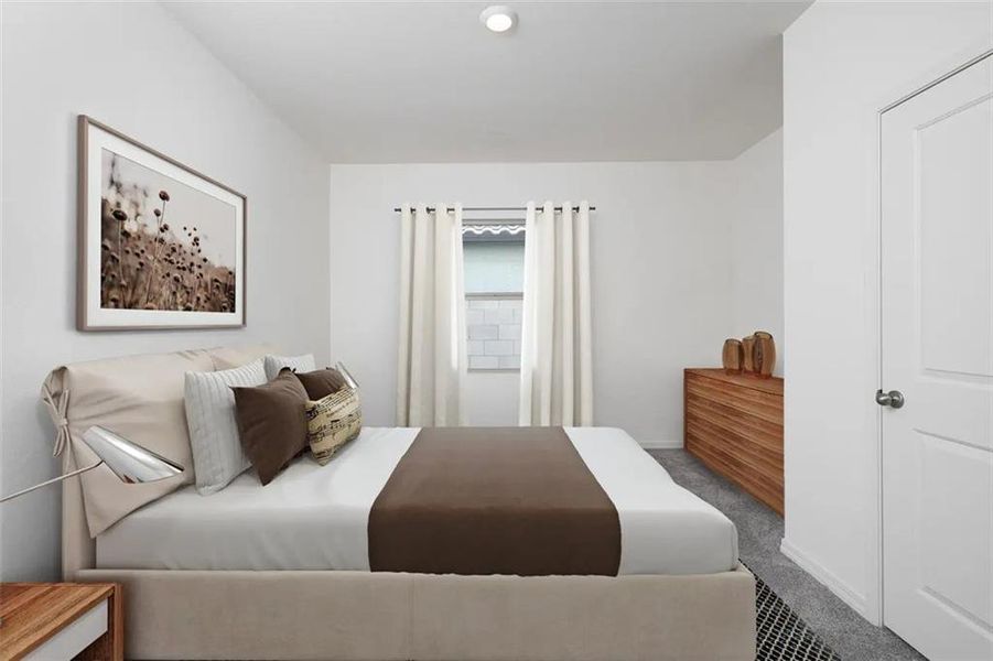 Furnished interior view inside a new home in Silverton, Dacula (Image 6).