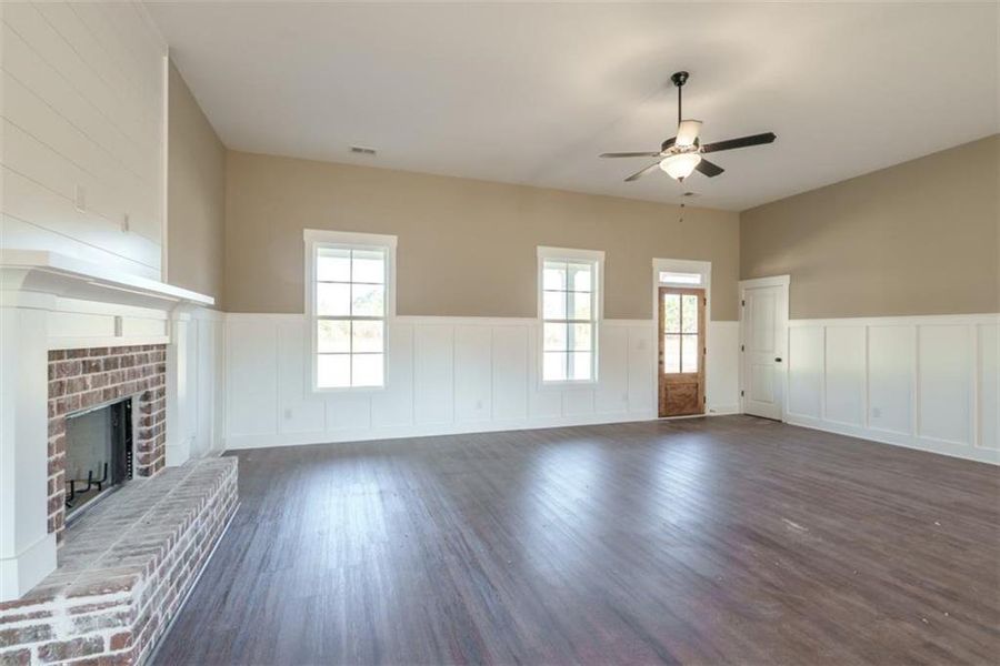 Spacious, unfurnished interior of a new home in , Social Circle (Image 12). Spacious, unfurnished interior of a new home in , Social Circle (Image 12).