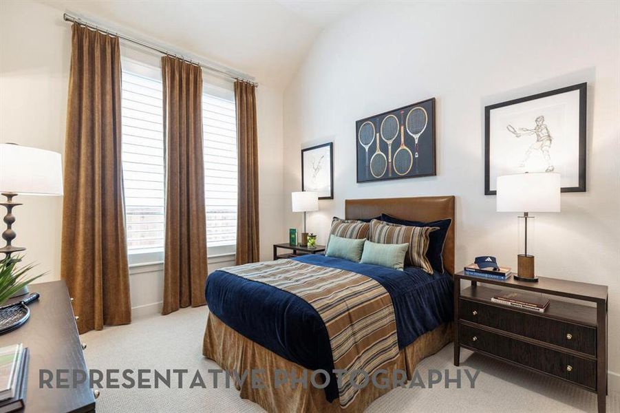 Furnished interior view inside a new home in Star Trail, Prosper (Image 14).