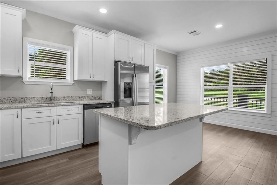Furnished interior view inside a new home in , Ludowici (Image 9). Furnished interior view inside a new home in , Ludowici (Image 9).