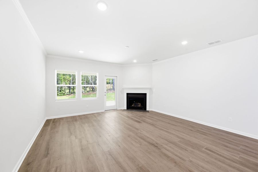 Spacious, unfurnished interior of a new home in Carriage Estates, Lexington (Image 19). Spacious, unfurnished interior of a new home in Carriage Estates, Lexington (Image 19).